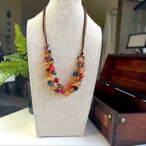 Multi color necklace